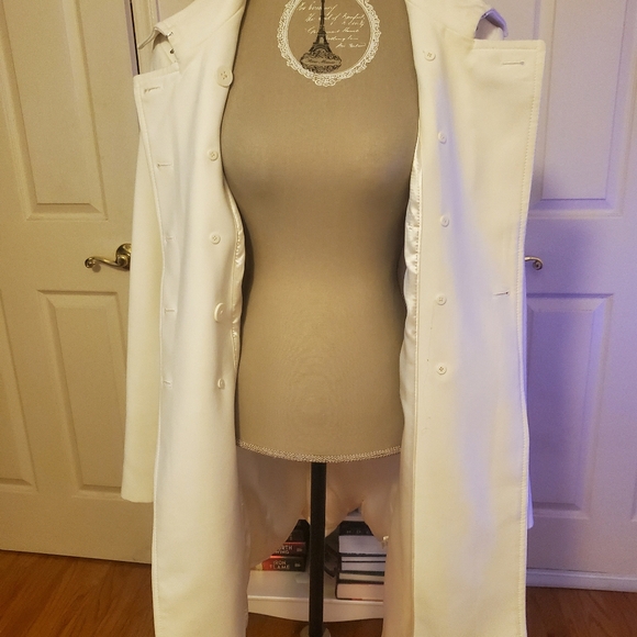 White House Black Market Trench Coat - Picture 6 of 16